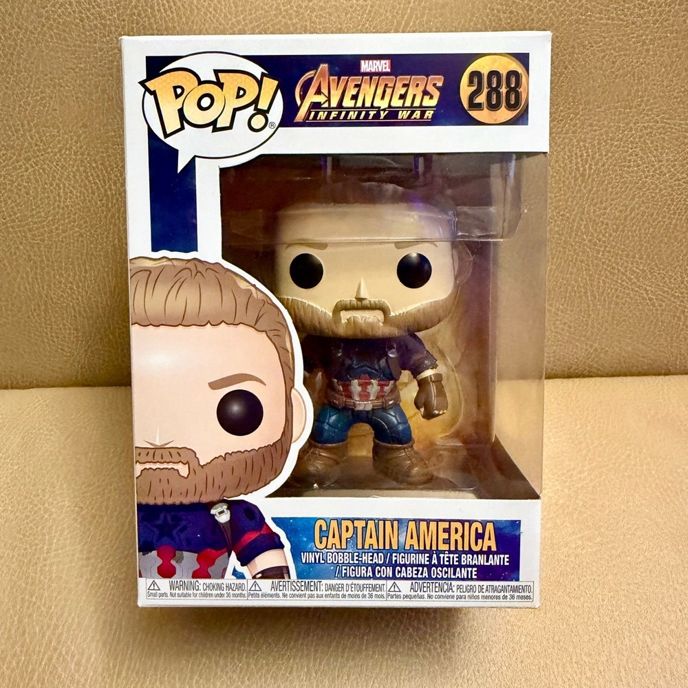 Captain America #288 Funko Pop Marvel Avengers Infinity War Figure
